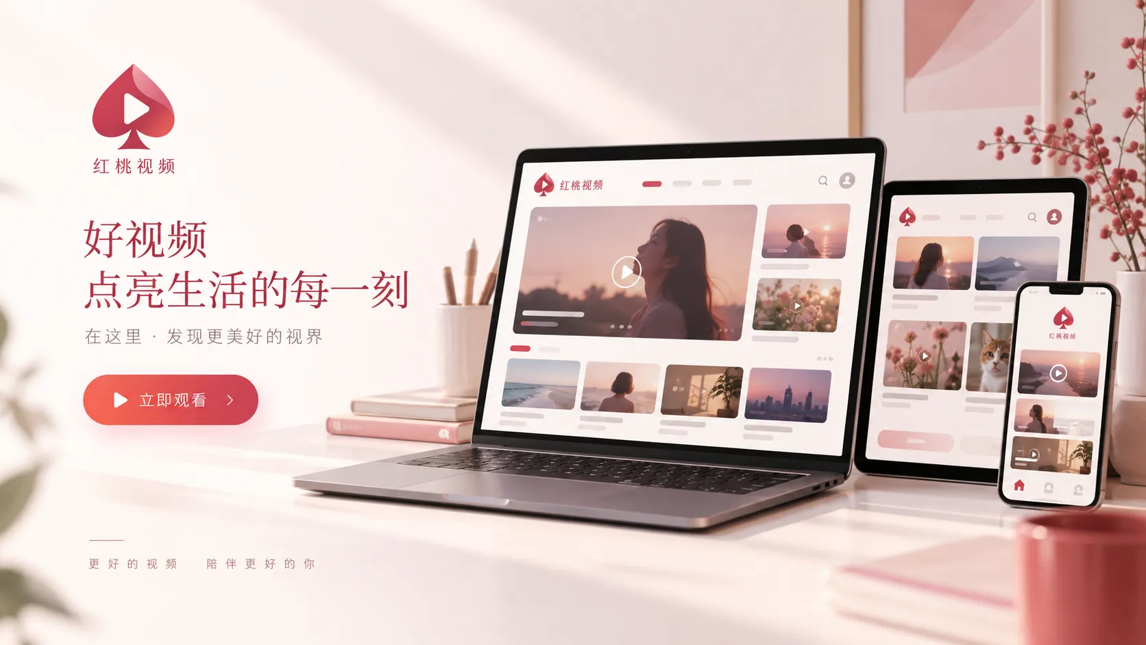 红桃视频首页访问与多端使用入口